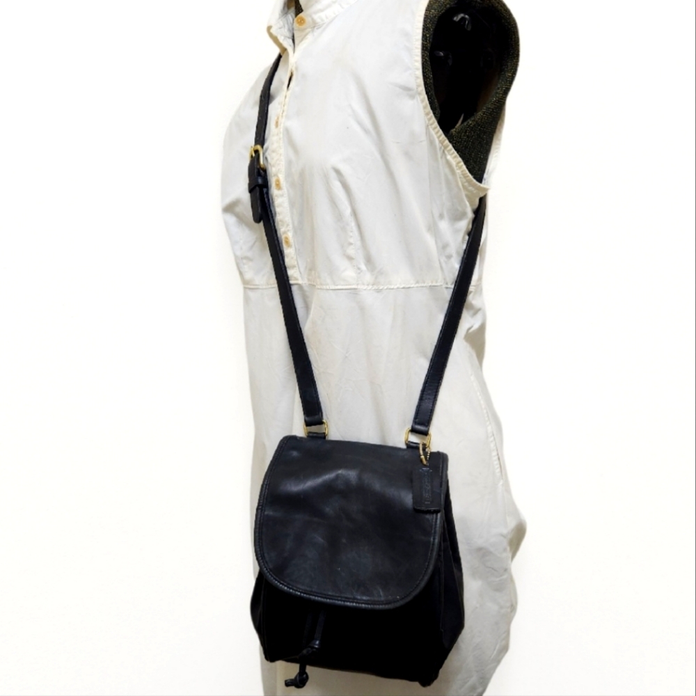 Vintage Coach Flap Drawstring Bag 4029